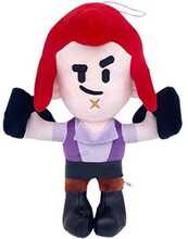 Pehme mänguasi HappyJoe Brawl Stars, must/punane/violetne, 28 cm