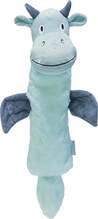 Koera mänguasi Beeztees Flatino Dragon Yi, 45 cm, roheline