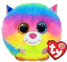 Pehme mänguasi TY Puffies Rainbow kass Gizmo 8 cm