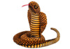 Pehme mänguasi Lean Toys madu King Cobra pruun 100 cm