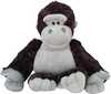Pehme mänguasi gorilla Lean Toys, tumehall, 22 cm