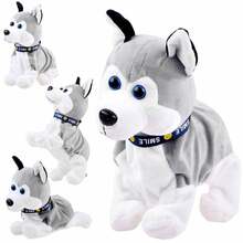 Interaktiivne plüüsmänguasi Jokomisiada Husky, 29 cm