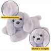 Pehme koer Lean Toys Cocker Spaniel, hall, 30 cm