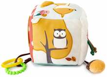 Arendav kuubik Little Big Friends, mets, valge/kollane