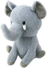 Pehme mänguasi elevant Lean Toys, suur, 36 cm, hall