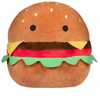 Pehme mänguasi HappyJoe Squishmallow Burger, pruun, 20 cm