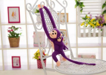 Pehme mänguasi ahv Lean Toys koos pojaga, lilla, 70 cm
