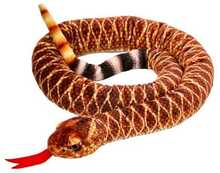 Pehme mänguasi Beppe Snake 13998, pruun