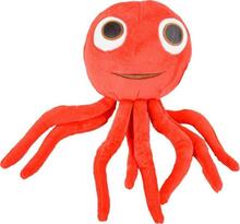Pehme mänguasi Daffi Octopus Mini Mini, punane, 30 cm