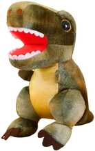 Pehme mänguasi Lean Toys dinosaurus, roheline, 32 cm