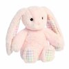 Pehme mänguasi Aurora Rainbow Gingham Bunnies 201030D, roosa, 18 cm