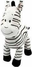 Pehme mänguasi Tulilo Zebra Safari, valge/must, 33 cm