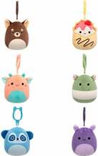 Kinnitatav pehme mänguasi Squishmallows SQJW3520, erinevad värvid