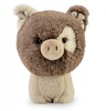Pehme mänguasi siga Daffi Teddy Pets Pig T-029 00296, pruun, 18 cm
