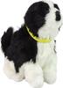 Interaktiivne mängukoer Lean Toys Border Collie, must-valge, 19 cm
