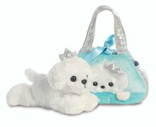 Pehme mänguasi Aurora Fancy Pals, puudel, 20 cm, sinine/valge