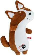 Pehme mänguasi koer FANCY Corgi pruun 28 cm