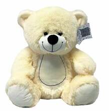 Pehme mänguasi Tulilo Teddy Bear Tom, kreem, 34 cm