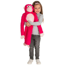 Pehme ahv Softies Cheeky monkey, 75 cm, roosa