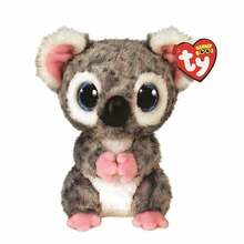 Pehme mänguasi TY koala Karli, hall, 15 cm