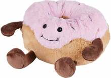 Soojendatav plüüšmänguasi Warmies Spurga Pink Donut, roosa