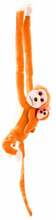 Pehme mänguasi ahv Lean Toys, oranž, 90 cm