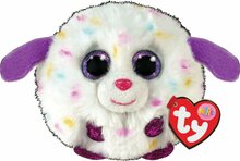 Pehme mänguasi TY Puffies Munchkin Dog, valge, 10 cm