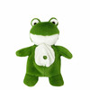 Pehme mänguasi konnanukk Tulilo Frog Puppet, valge/roheline, 27 cm