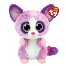 Pehme mänguasi TY Becca Raccoon, roosa, 15 cm
