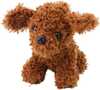 Pehme mänguasi Lean Toys Miniature Poodle Dog, pruun, 20 cm