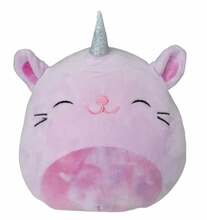 Pehme mänguasi HappyJoe Squishmallow, lilla, 20 cm
