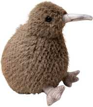 Pehme mänguasi Lean Toys Kiwi Bird, tumepruun, 21 cm