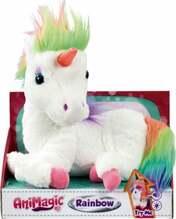 Helendav ükssarvik Goliath Animagic Rainbow - My Glowing Unicorn, värviline