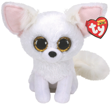 Pehme mänguasi TY Beanie Boos Phoenix Fox, valge, 24 cm