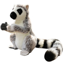 Pehme mänguasi leemur Lean Toys, 28 cm