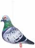 Pehme mänguasi tuvi Fancy Pigeon, hall, 18 cm