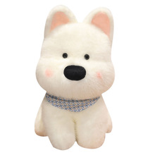Lean Toys plüüšist kutsu sinise salliga 33 cm