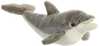 Pehme mänguasi delfiin Aurora Eco Nation, hall, 38 cm