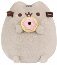 Pehme mänguasi Daffi Pusheen Doughnut, kollane, 13 cm