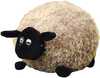 Pehme maskott Lean Toys, armas lammas lokkis villaga, heledapruun, 20 cm