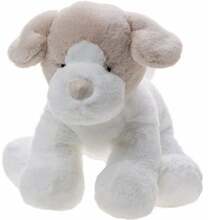 Pehme mänguasi Beppe Dog Renee, valge/beež, 25 cm