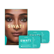 Kontaktläätsed Swati Jade, 1 kuu, 1 paar, värvilised