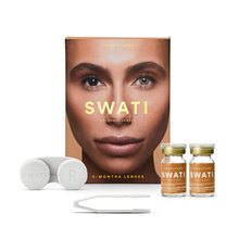 Kontaktläätsed Swati Sandstone, 6 kuud, 1 paar, värvilised