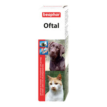 Silmatilgad loomadele Beaphar Oftal, 50 ml