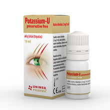 Potassium-U silmatilgad säilitusaineteta, 10ml