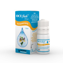 Ocuflash Blue silmatilgad säilitusaineteta, 10 ml