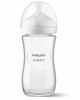 Klaasist lutipudel Philips Avent Natural, 240 ml, SCY933/01