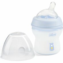 Lutipudel Chicco Natural Feeling Boy 0m+, 150 ml, sinine