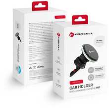 Juhtmevaba autolaadija Forcell HS2, MagSafe, 15 W, must