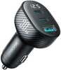 Autolaadija Joyroom JR-CCD04, 2 x USB-C/USB-A, 30 W, must